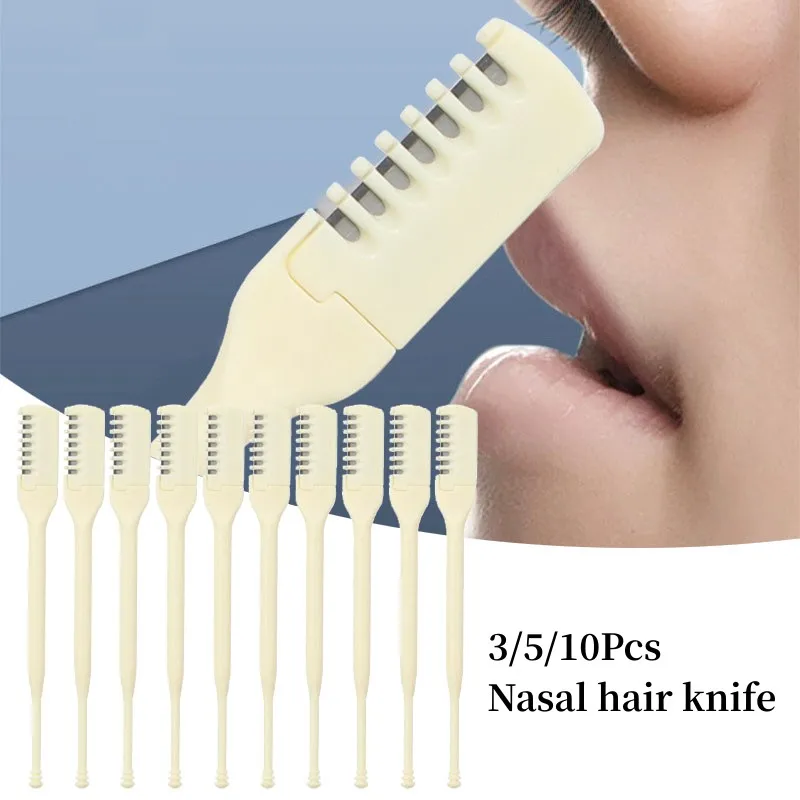 Women Accessories Clearance - 1/5/10Pcs 코 털 제거제 360 회전