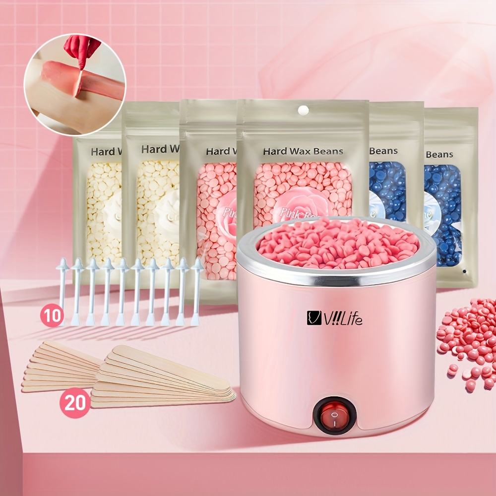 Women Accessories Clearance - 제모용 하드 왁스 키트 6팩, 여성용