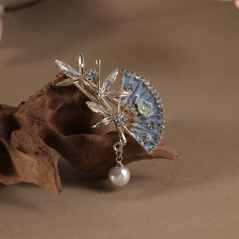 Women'S Affordable Accessories - 우아한 중국 스타일 사이드 헤어 클립