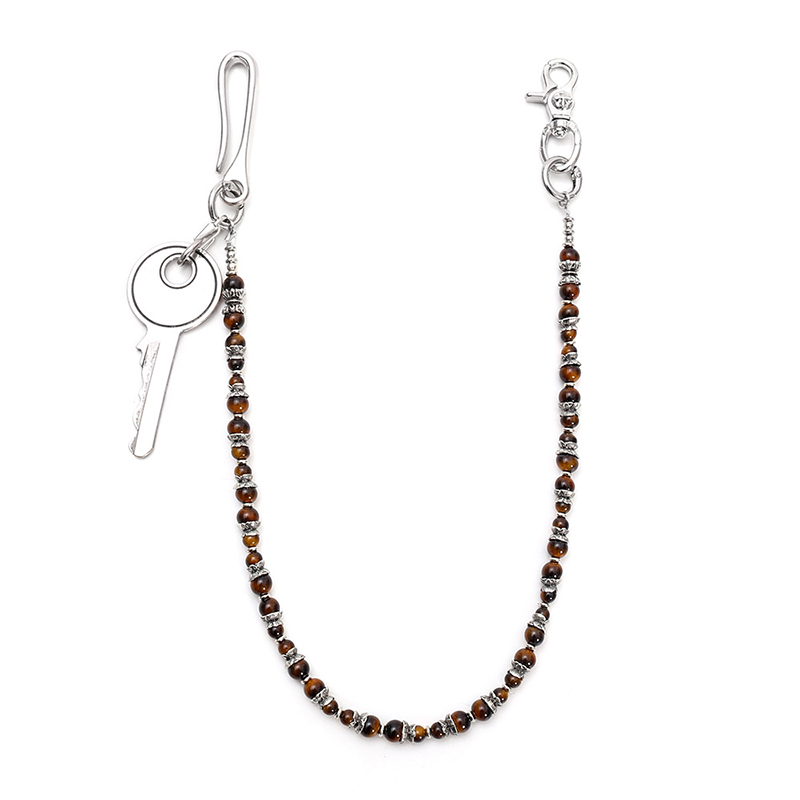 Women Accessories Pk - 힙합 펑크 타이거 아이 비즈 허리