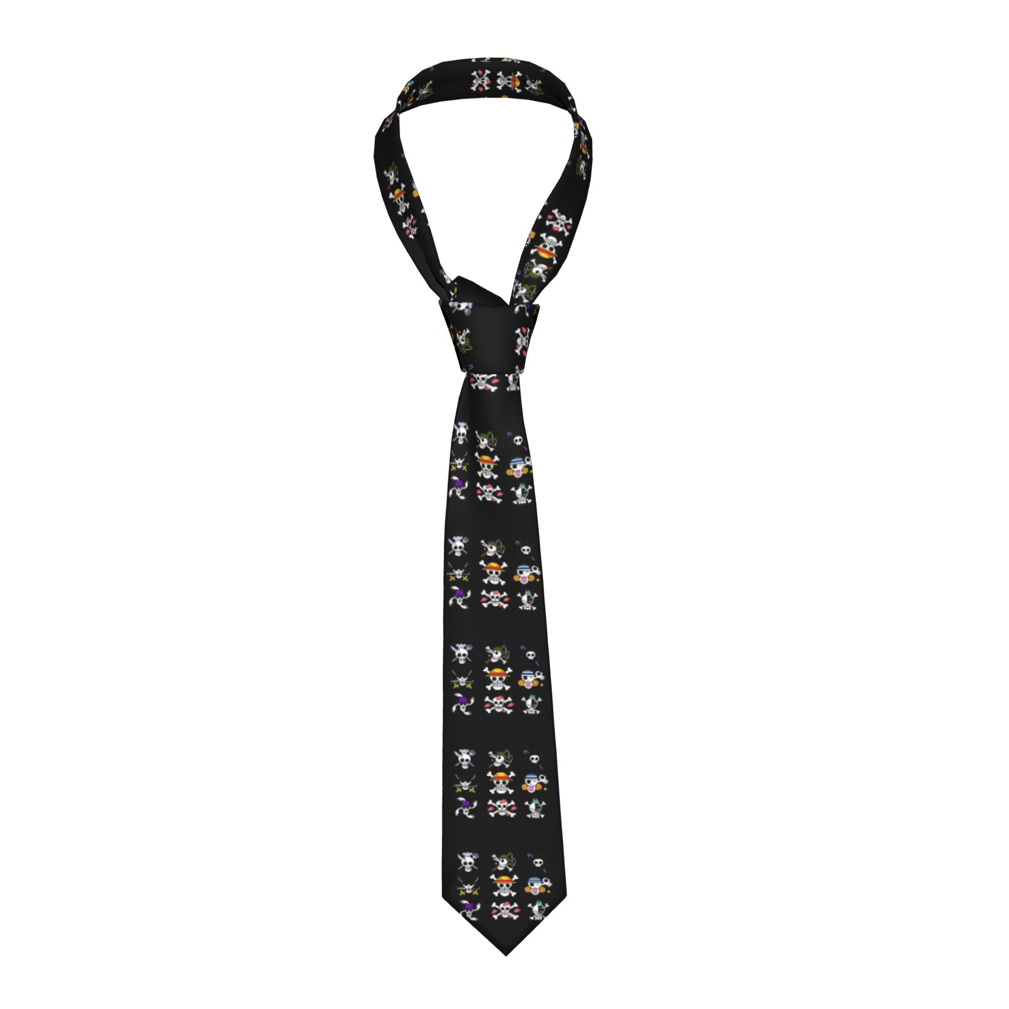 Women Accessories Logo - 넥타이 원 피라트 플래그 로고 90년대