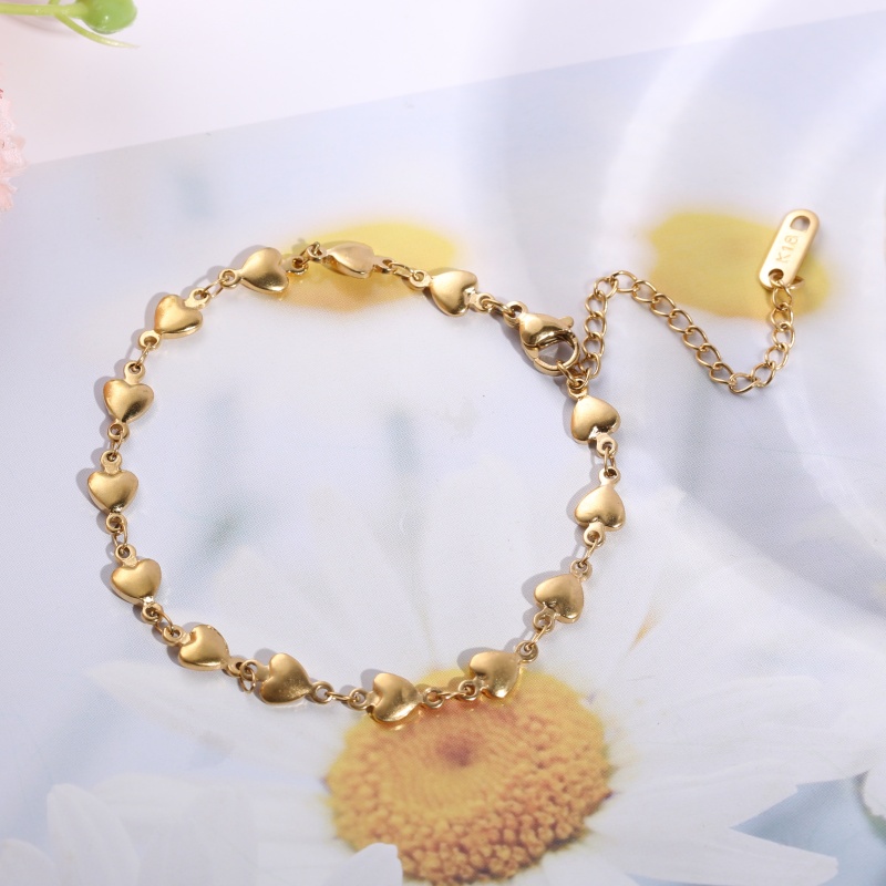Women'S Affordable Accessories - 18K 금도금과 풀 하트 디자인의 1피스