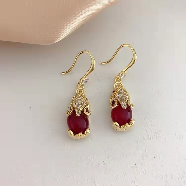 Women'S Affordable Accessories - 2025 트렌드 픽시우 레트로 레드 여성