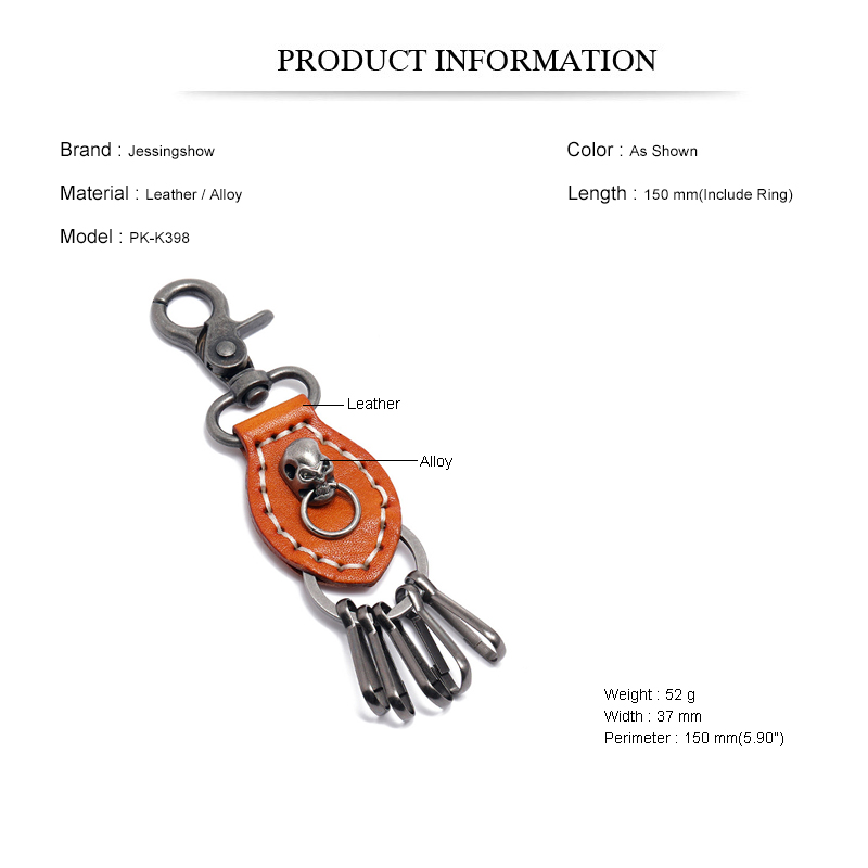 Jessingshow 가죽 키 체인 여성을위한 고급 손 - Women Accessories Pk 리뷰 및 가격