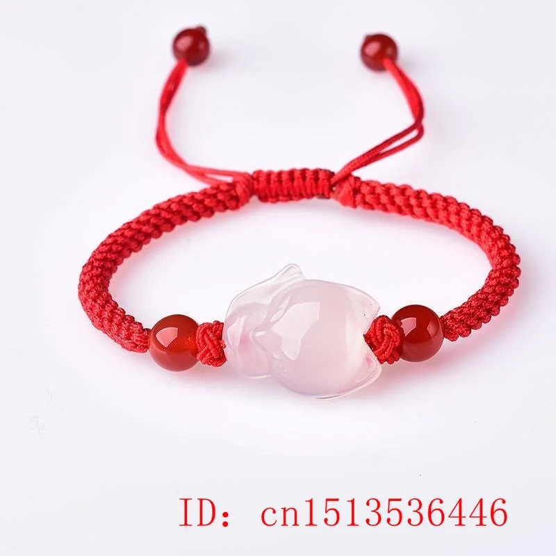중국어 천연 핑크 마노 칼세도니 옥 여우 탄성 팔찌 주 - Women Accessories For Hand 리뷰 및 가격