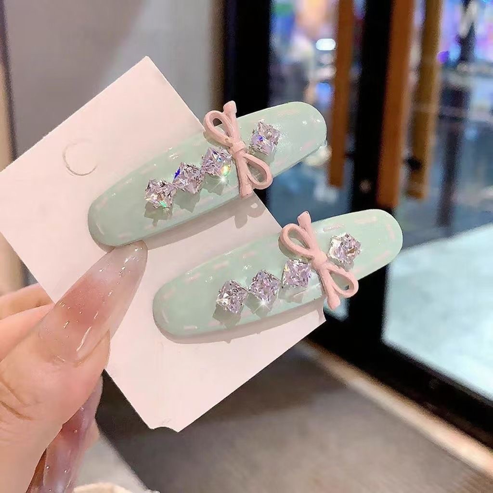 2026 새로운 트렌드 스윗 그린 아크릴 헤어 클립 핑 - Women'S Accessories Trends 2026 리뷰 및 가격