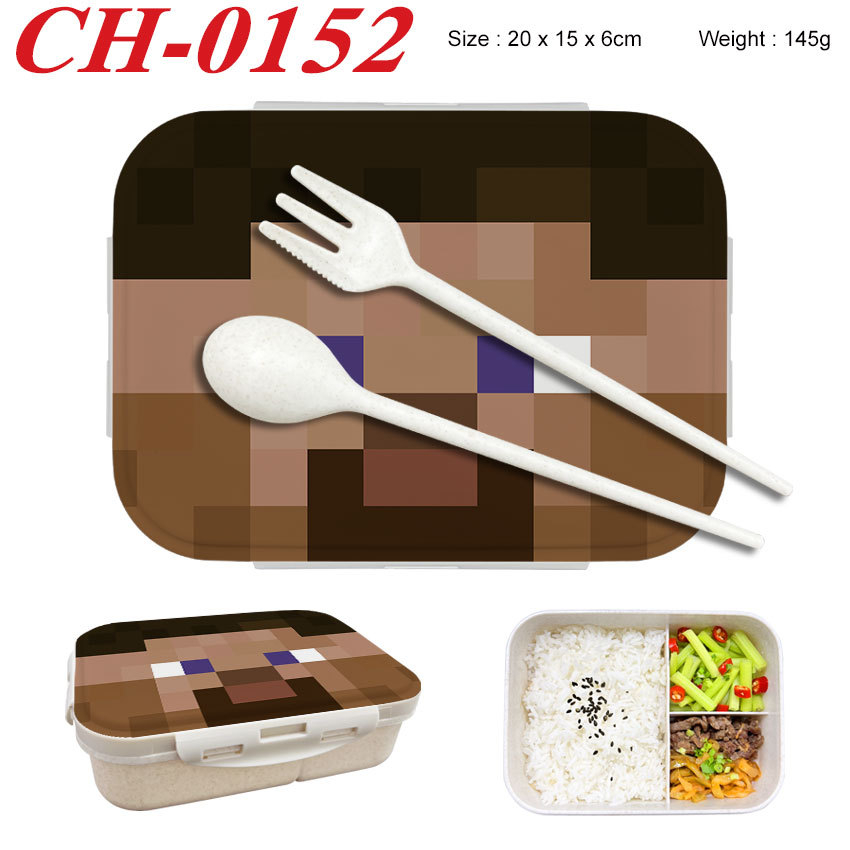 마인크래프트 디자인의 3단 일본식 보온 도시락 세트,  - Women Accessories Holder 리뷰 및 가격