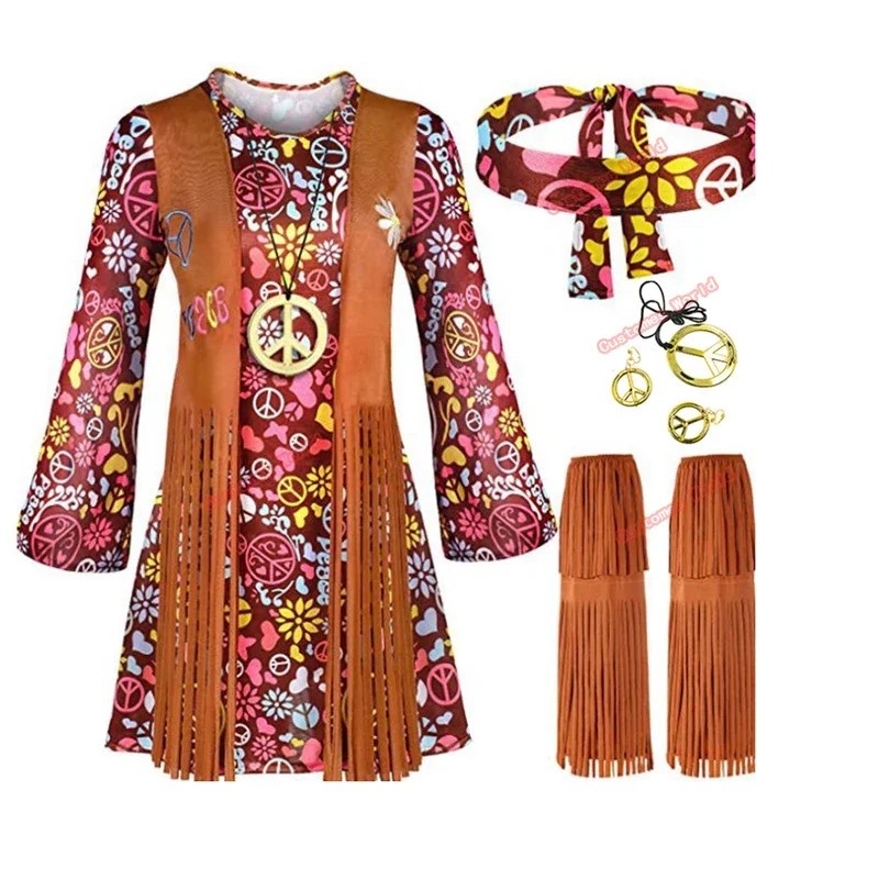 2026 평화 사랑 여성 파티 60년대 70년대 무대  - Women'S Accessories In The 60S 리뷰 및 가격