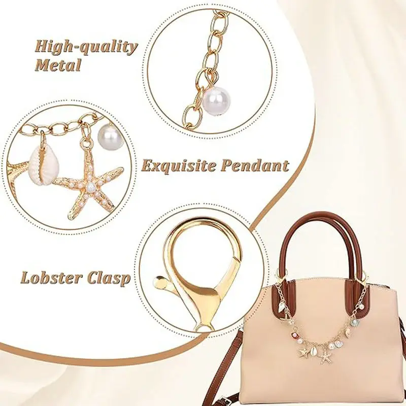 핸드백용 가방 참, 골든 키체인, 지갑 쉘 참 키 펜던 - Women'S Accessories Handbags 리뷰 및 가격