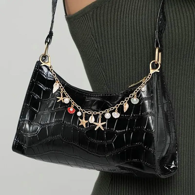 핸드백용 가방 참 장식품 골든 키체인 지갑 쉘 참 키  - Women'S Accessories Handbags 리뷰 및 가격