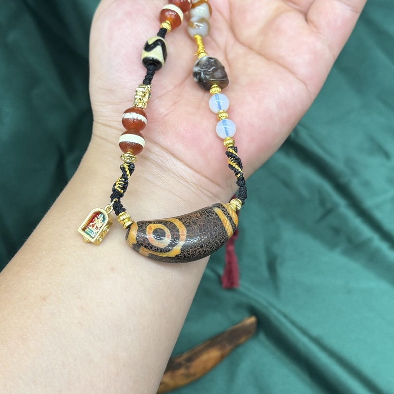 티베트 스타일 소뼈 목걸이, 문화적 장식품, 손으로 짠 - Women Accessories For Hand 리뷰 및 가격