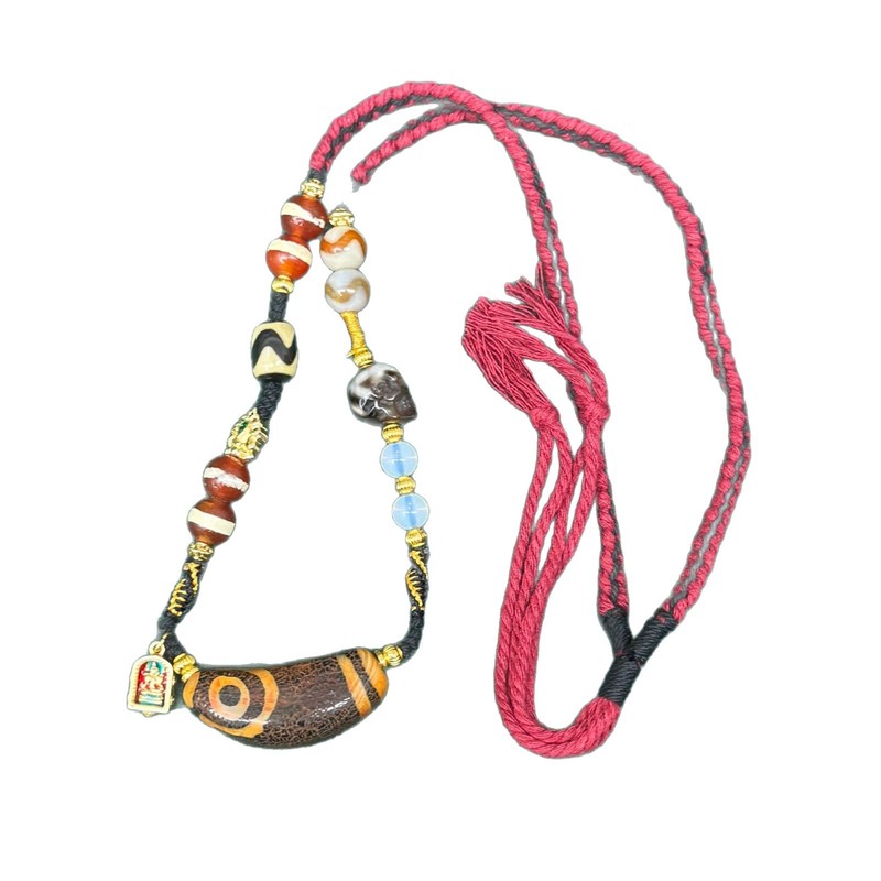 티베트 스타일 소뼈 목걸이, 문화적 장식품, 손으로 짠 - Women Accessories For Hand 리뷰 및 가격