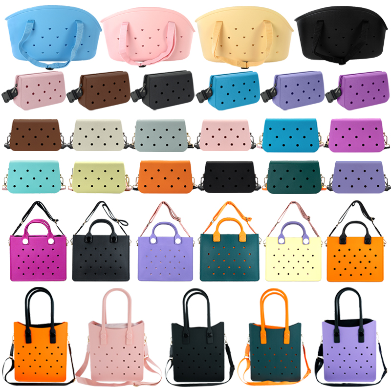EVA 토트백 여행용 방수 비치백 여성용 패션 숄더백  - Women'S Accessories Handbags 리뷰 및 가격