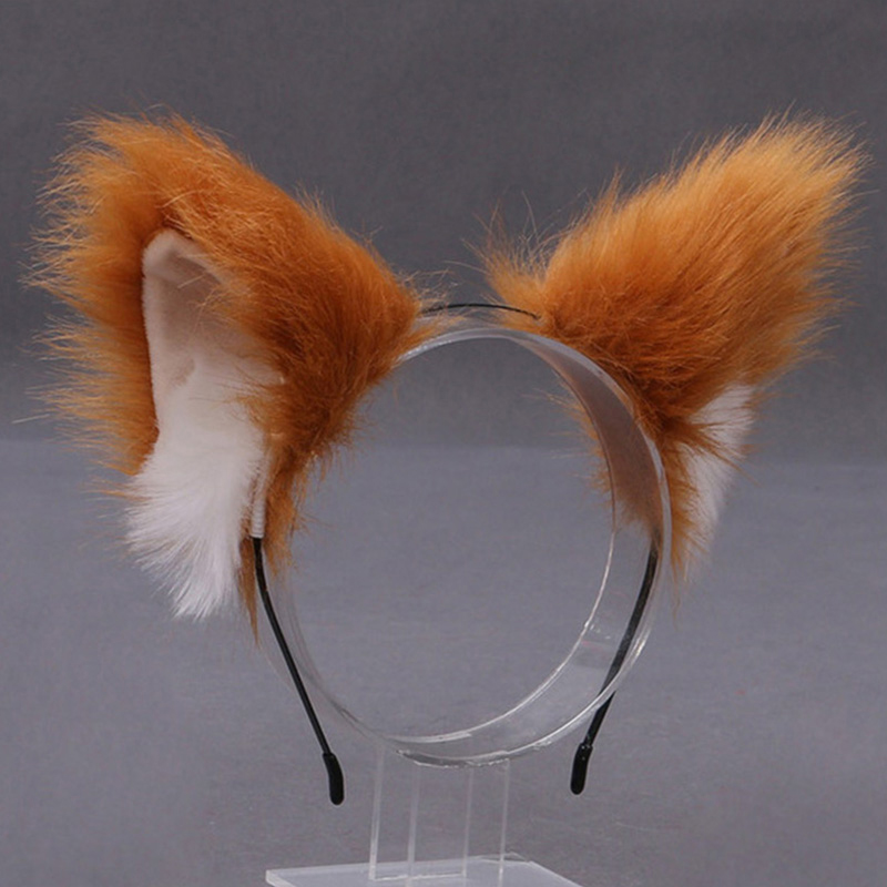 푹신한 여우 고양이 귀 플러시 머리띠 부드러운 털 헤어 - Women Accessories On Sale 리뷰 및 가격