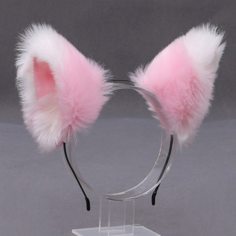 푹신한 여우 고양이 귀 플러시 머리띠 부드러운 털 헤어 - Women Accessories On Sale 리뷰 및 가격