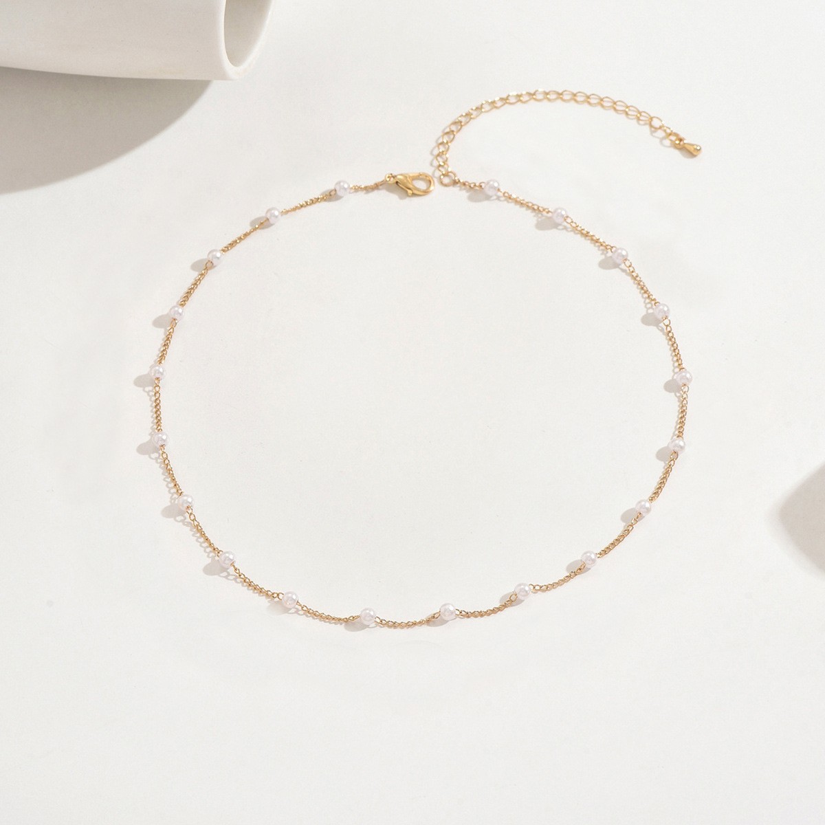 여성용 미니멀리스트 목걸이 - 인조 진주가 있는 섬세한 - Women'S Affordable Accessories 리뷰 및 가격