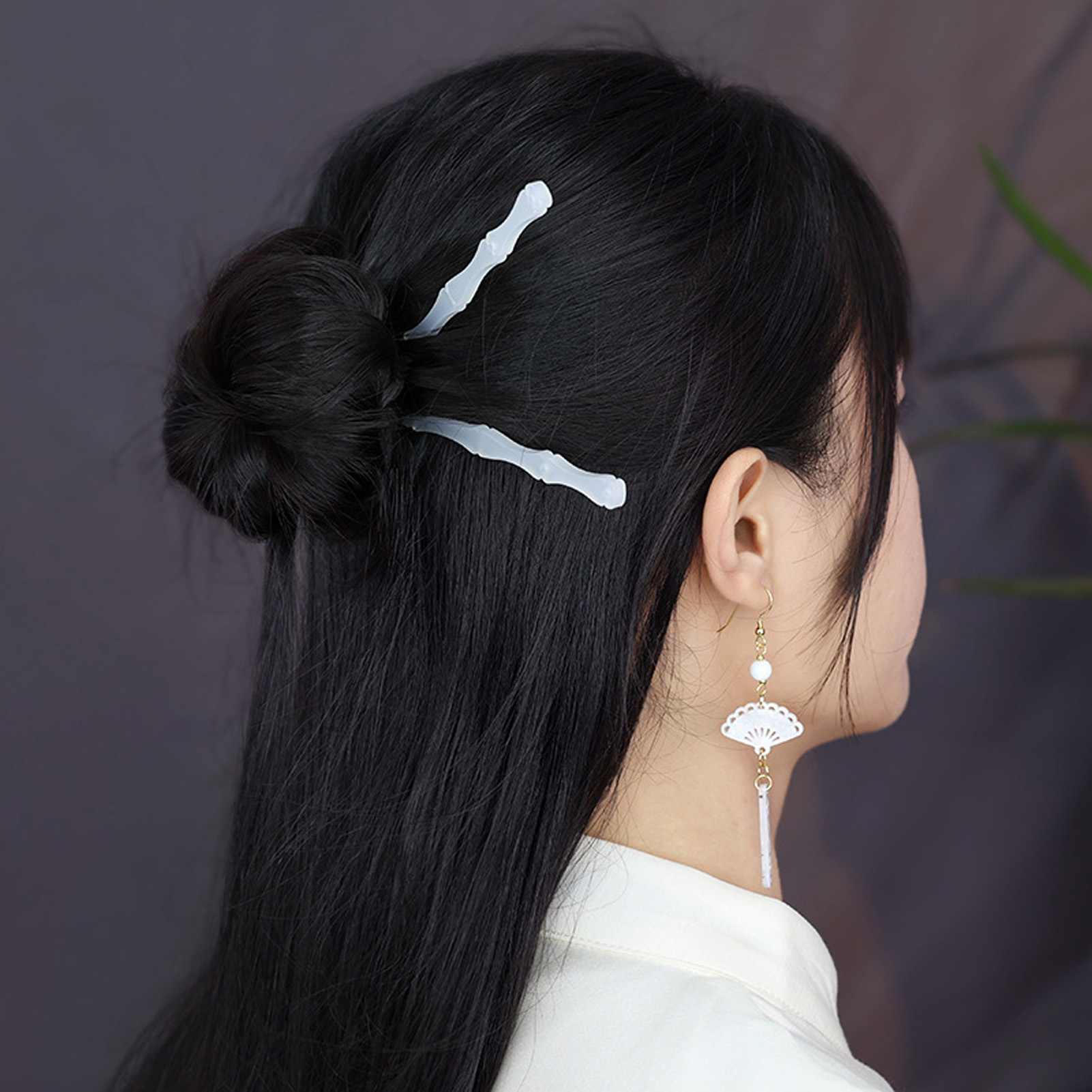 빈티지 프랑스 헤어 스틱 아세테이트 헤어핀 사이드 클립 - Women Accessories On Sale 리뷰 및 가격