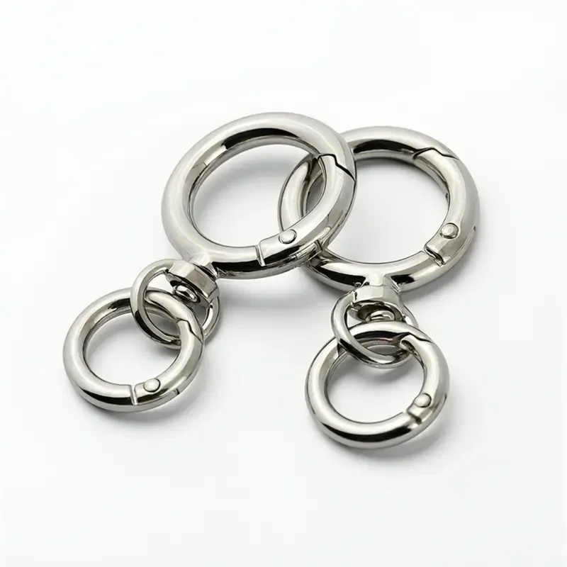 2세트 원형 스프링 스냅 카라비너 클립 O 링 회전 트 - Women'S Accessories Handbags 리뷰 및 가격