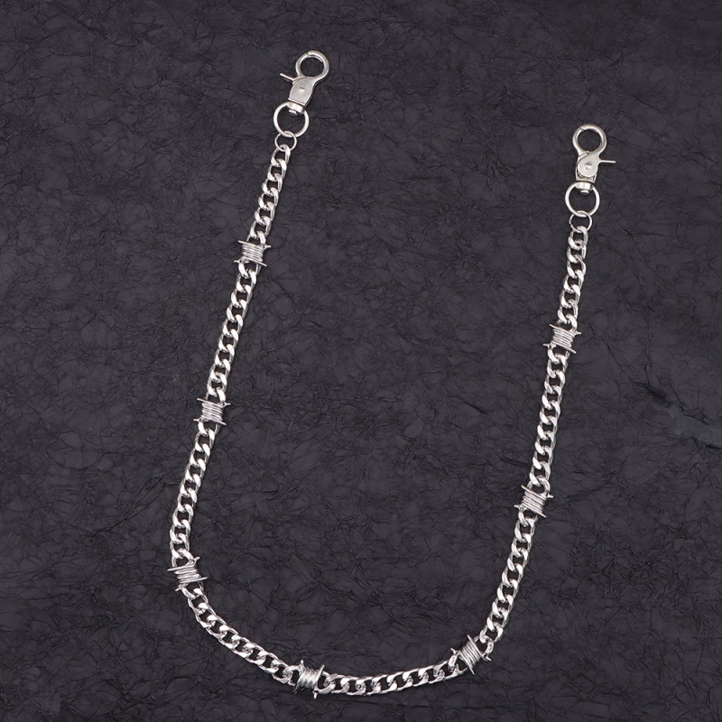 펑크 가시 철사 바지 롱 허리 체인 힙합 그런지 고스  - Women Accessories Pk 리뷰 및 가격