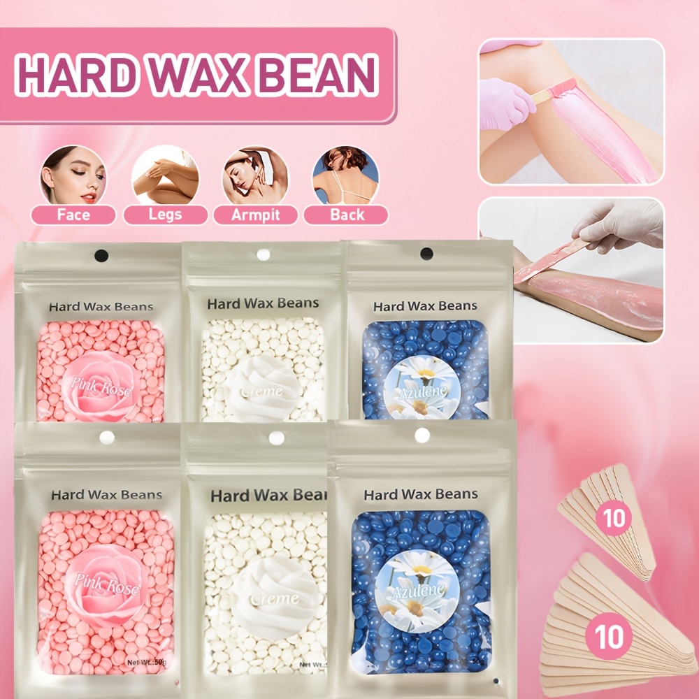 제모용 하드 왁스 키트 6팩, 여성용 왁싱 키트, 얼굴 - Women Accessories Clearance 리뷰 및 가격