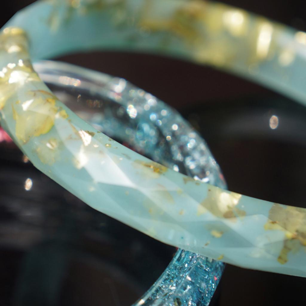 재사용 가능한 실리콘 쥬얼리 몰드 투명 레진 뱅글 팔찌 - Resin Bangle Bracelet 리뷰 및 가격