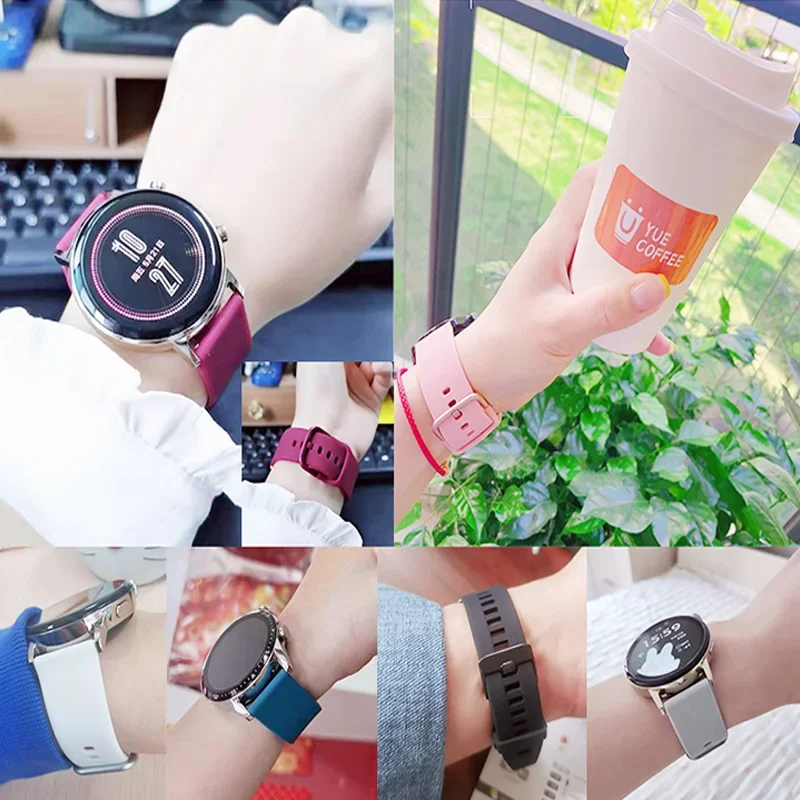 어메이즈핏 빕 워치 스트랩 실리콘 밴드, 어메이즈핏 G - Women'S Accessories New Balance 리뷰 및 가격