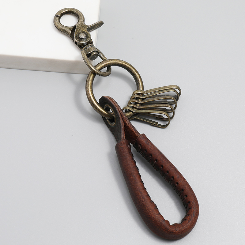 정품 가죽 포켓 자동차 키 링 클립 미니 지갑 홀더 진 - Women Accessories Pk 리뷰 및 가격