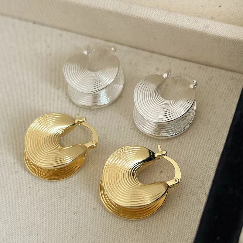 PAPERPLUS 여성용 금도금 후프 귀걸이 한국 패션 - Women'S Affordable Accessories 리뷰 및 가격