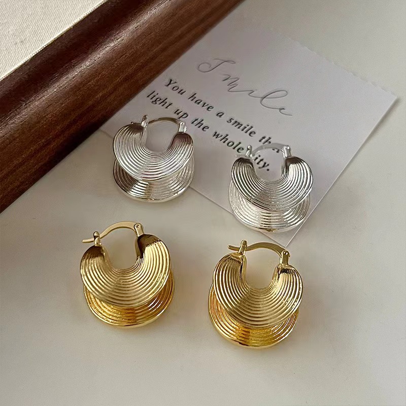 PAPERPLUS 여성용 금도금 후프 귀걸이 한국 패션 - Women'S Affordable Accessories 리뷰 및 가격