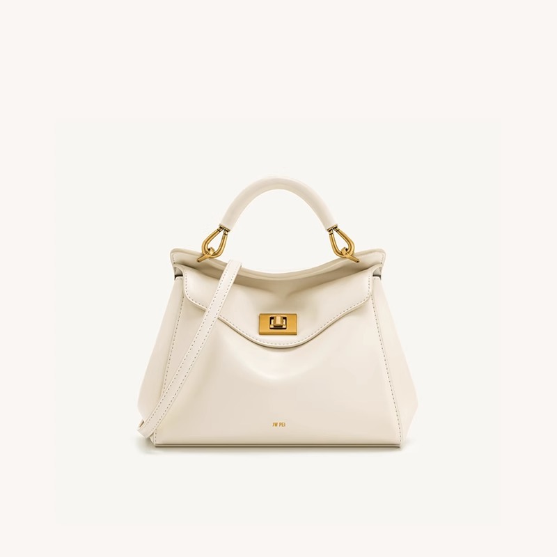 JW PEI 패션 프리미엄 가죽 핸드백, 잠금 걸쇠 및 - Women'S Accessories Handbags 리뷰 및 가격