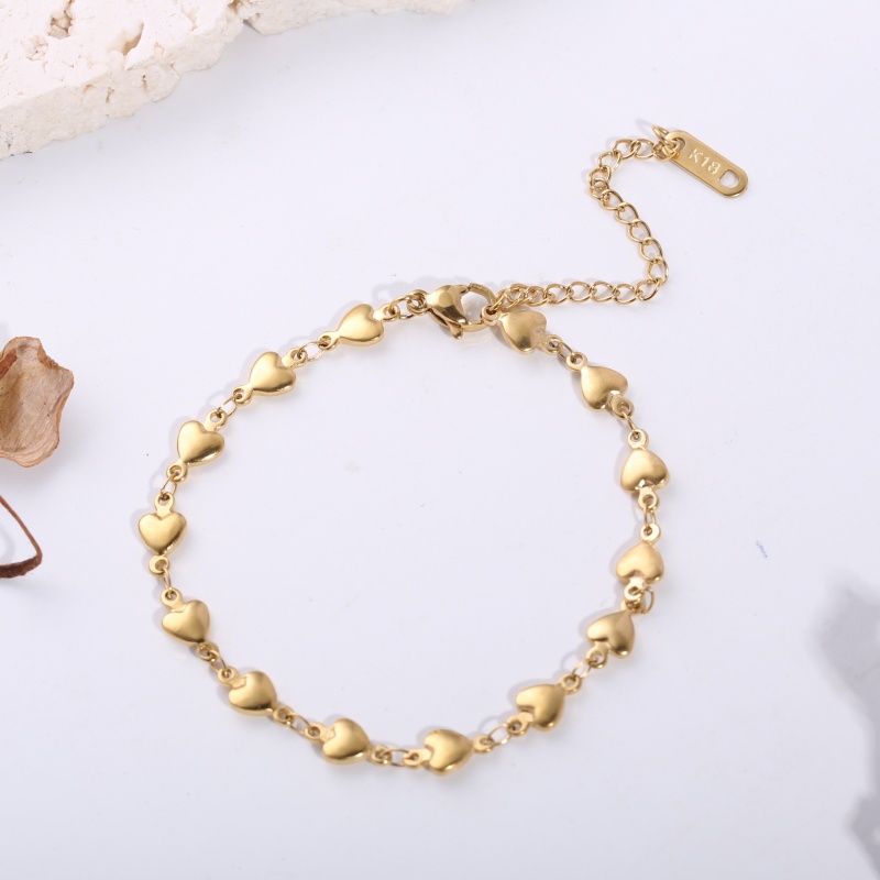 18K 금도금과 풀 하트 디자인의 1피스 스테인리스 스 - Women'S Affordable Accessories 리뷰 및 가격