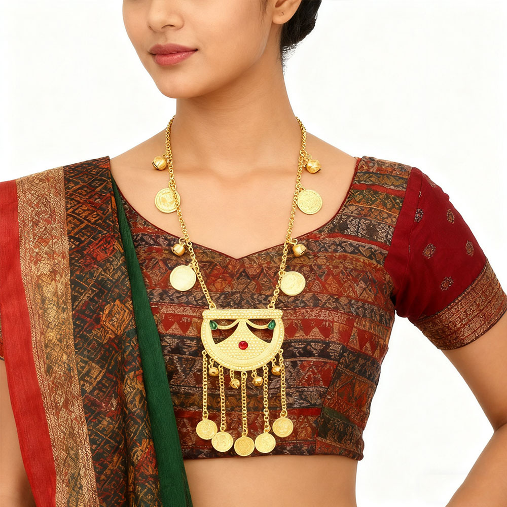 아프간 파키스탄 전통 동전 달 목걸이 여성용 집시 터키 - Women Accessories Pakistan 리뷰 및 가격