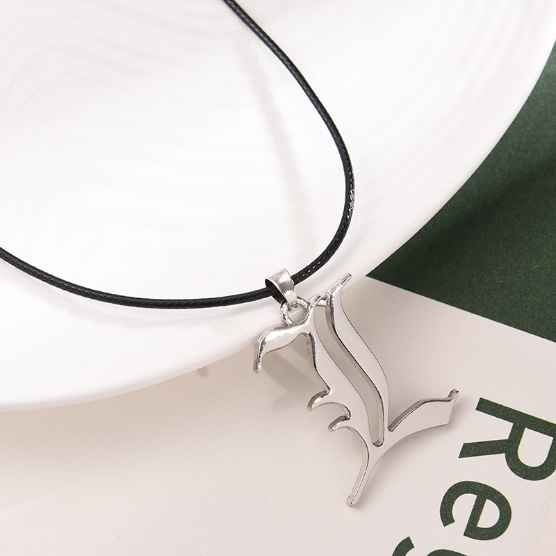 애니메이션 데스 노트 L 로고 합금 목걸이 코스프레 여 - Women Accessories Logo 리뷰 및 가격