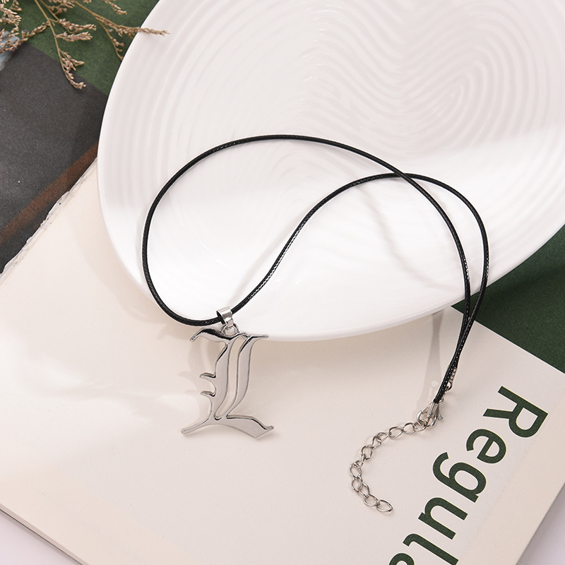 애니메이션 데스 노트 L 로고 합금 목걸이 코스프레 여 - Women Accessories Logo 리뷰 및 가격