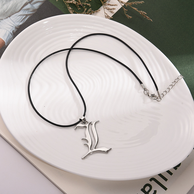 애니메이션 데스 노트 L 로고 합금 목걸이 코스프레 여 - Women Accessories Logo 리뷰 및 가격